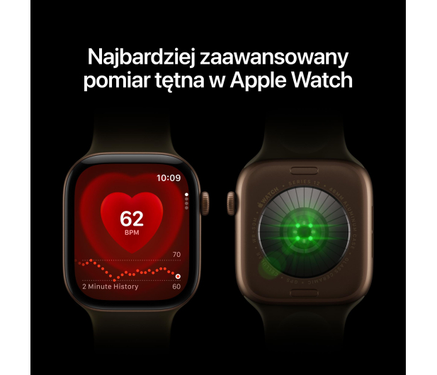 Apple Watch 12 46/Naturalny tytan/Mediolańska Bransoleta S/M 5G - 1594084 - zdjęcie 3
